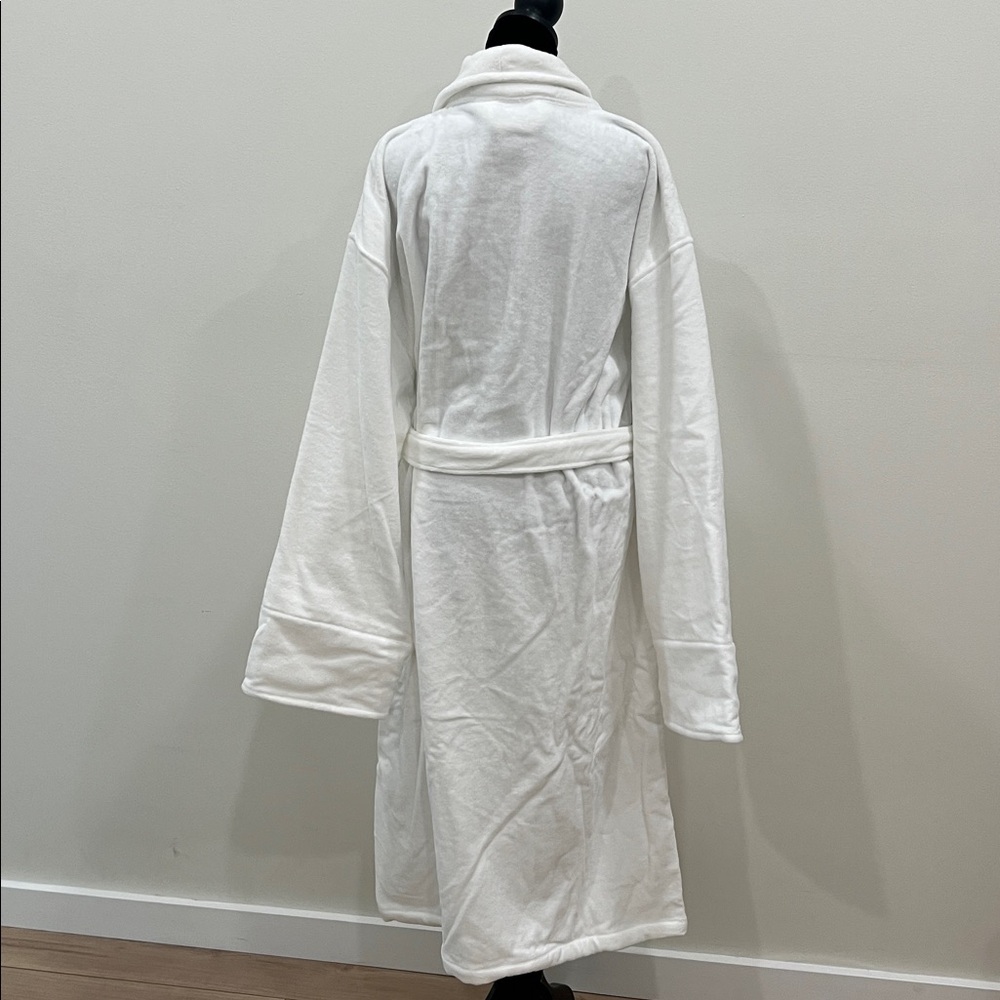Terrytown Terry Velour Kimono Robes White - Picture 5 of 9